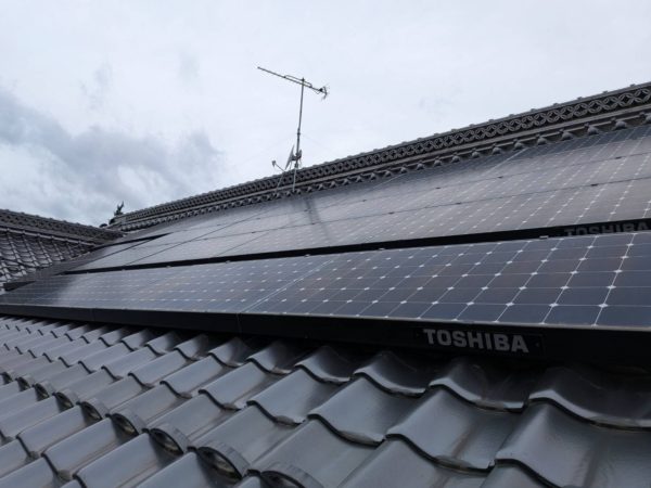 太陽光発電システム定期点検／東広島市黒瀬町